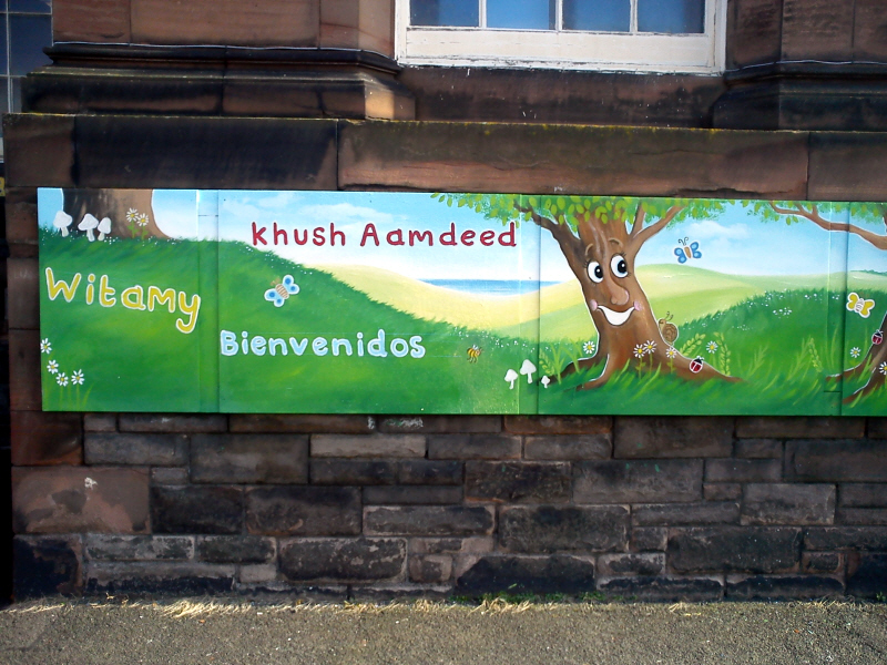 broughton primary mural