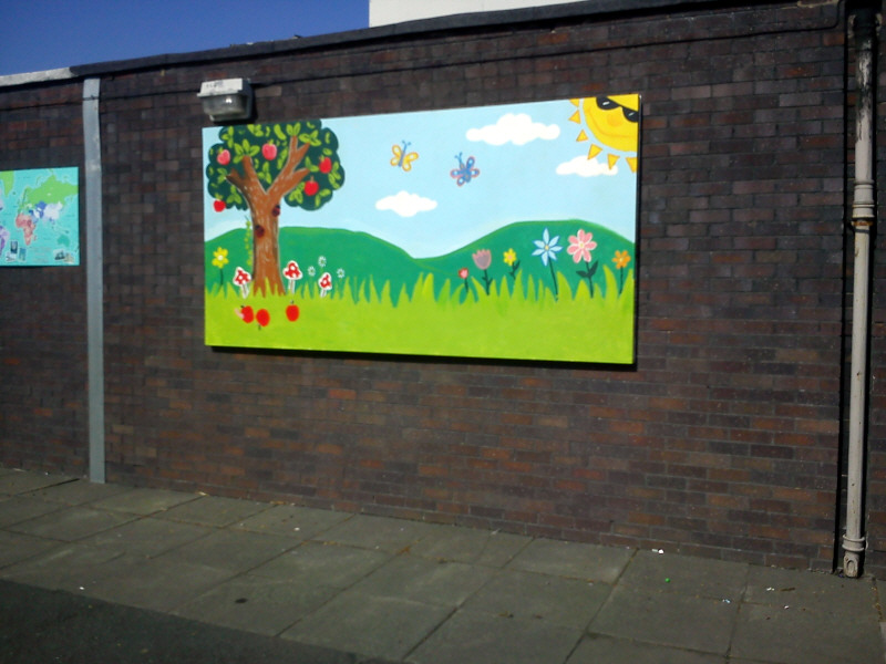 hawthornden primary mural