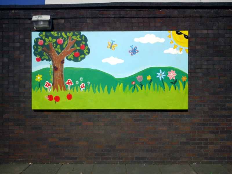 hawthornden primary mural