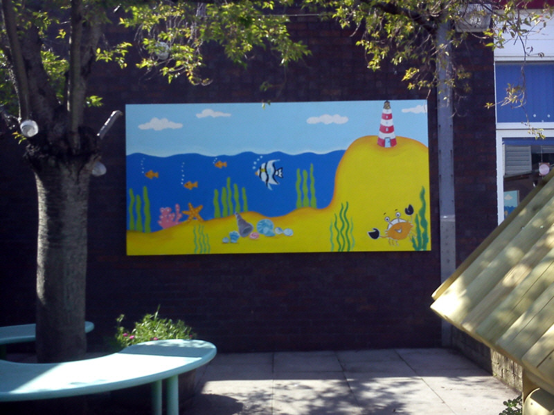 hawthornden primary mural