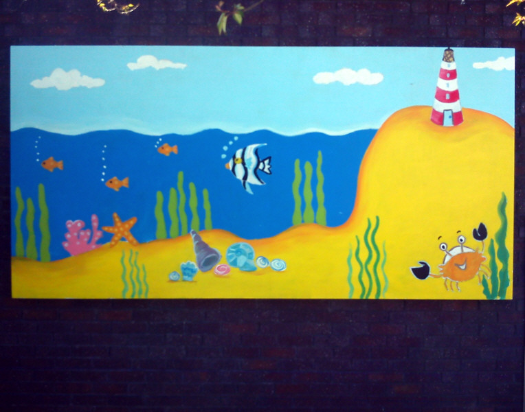 hawthornden primary mural