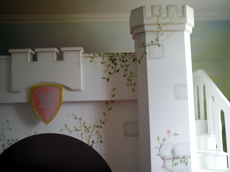 fairy tale mural