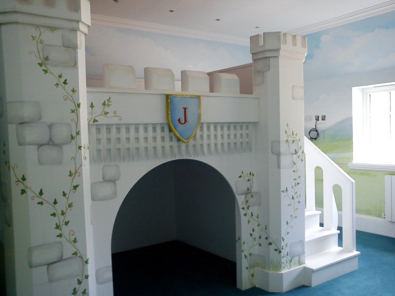 fairy tale mural