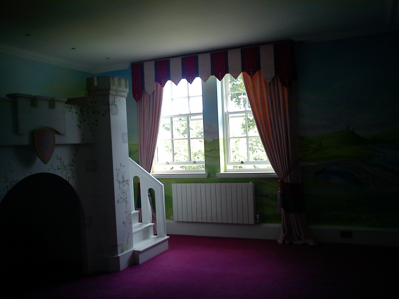 fairy tale mural