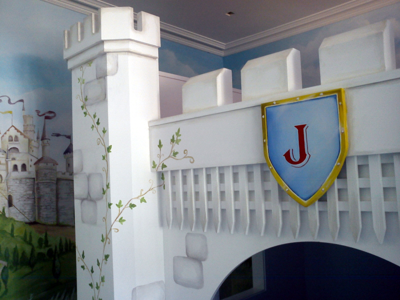 fairy tale mural