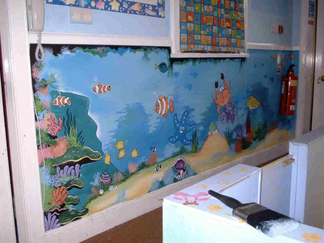 nari kallyan nursery mural